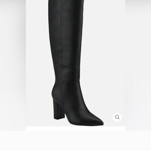 Marc Fisher Grove Black Pointed Boots